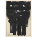 Pierre Soulages, Etching No. 3, 1956, signed in the plate, no. 102/400, Galerie De France, plate
