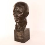 Jo Davidson (1883 - 1952), patinated bronze bust of James Murray Allison, 1913, recorded in