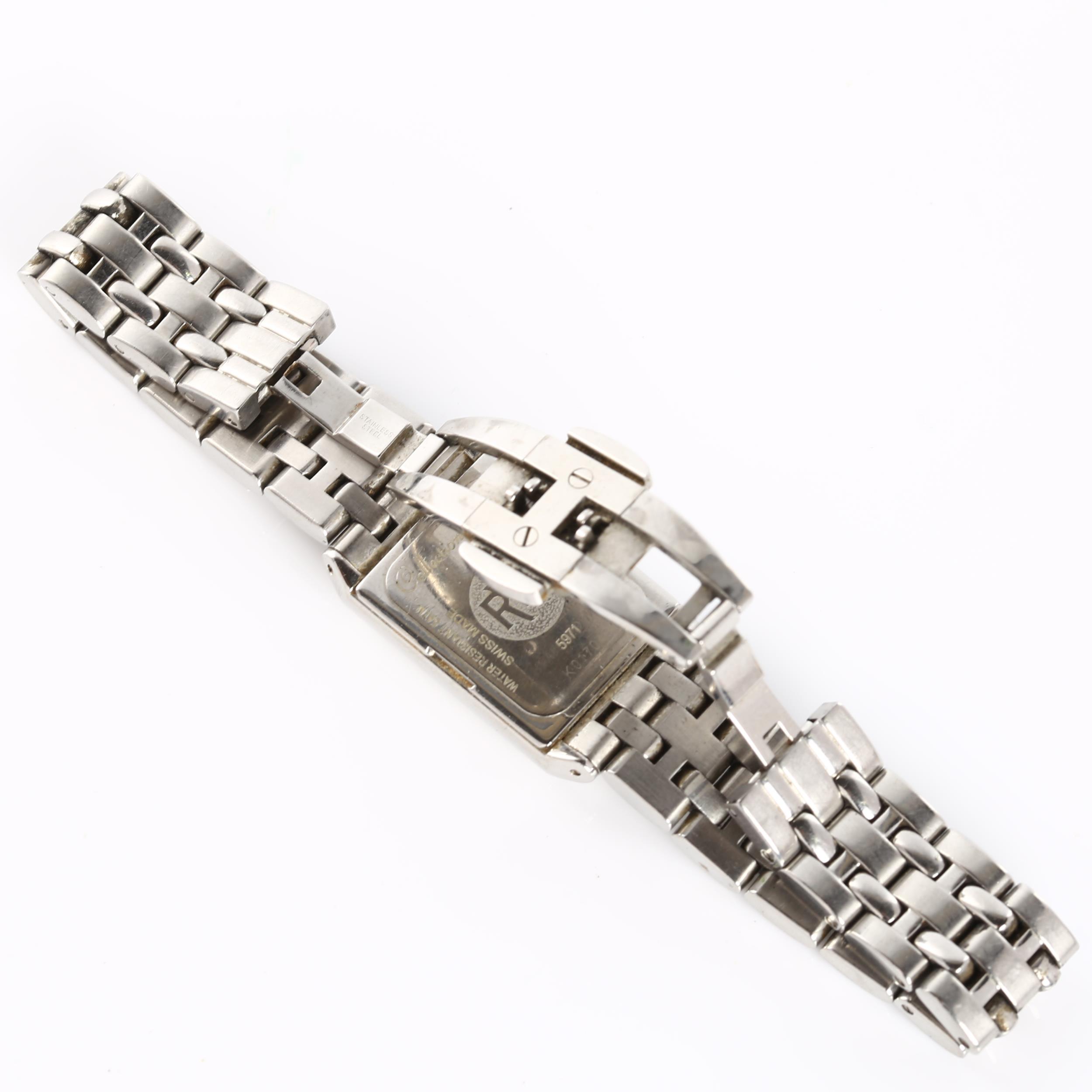 RAMOND WEIL - a lady's stainless steel Collection Tango quartz bracelet watch, ref. 5971, mother- - Image 4 of 5