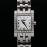LONGINES - a lady's stainless steel Dolce Vita quartz bracelet watch, ref. L5.161.0, circa 2001,