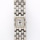 RAYMOND WEIL - a lady's stainless steel Tema quartz bracelet watch, ref. 5896, mother-of-pearl