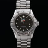 TAG HEUER - a mid-size stainless steel 2000 Series 200M automatic bracelet watch, ref. 669.213F,