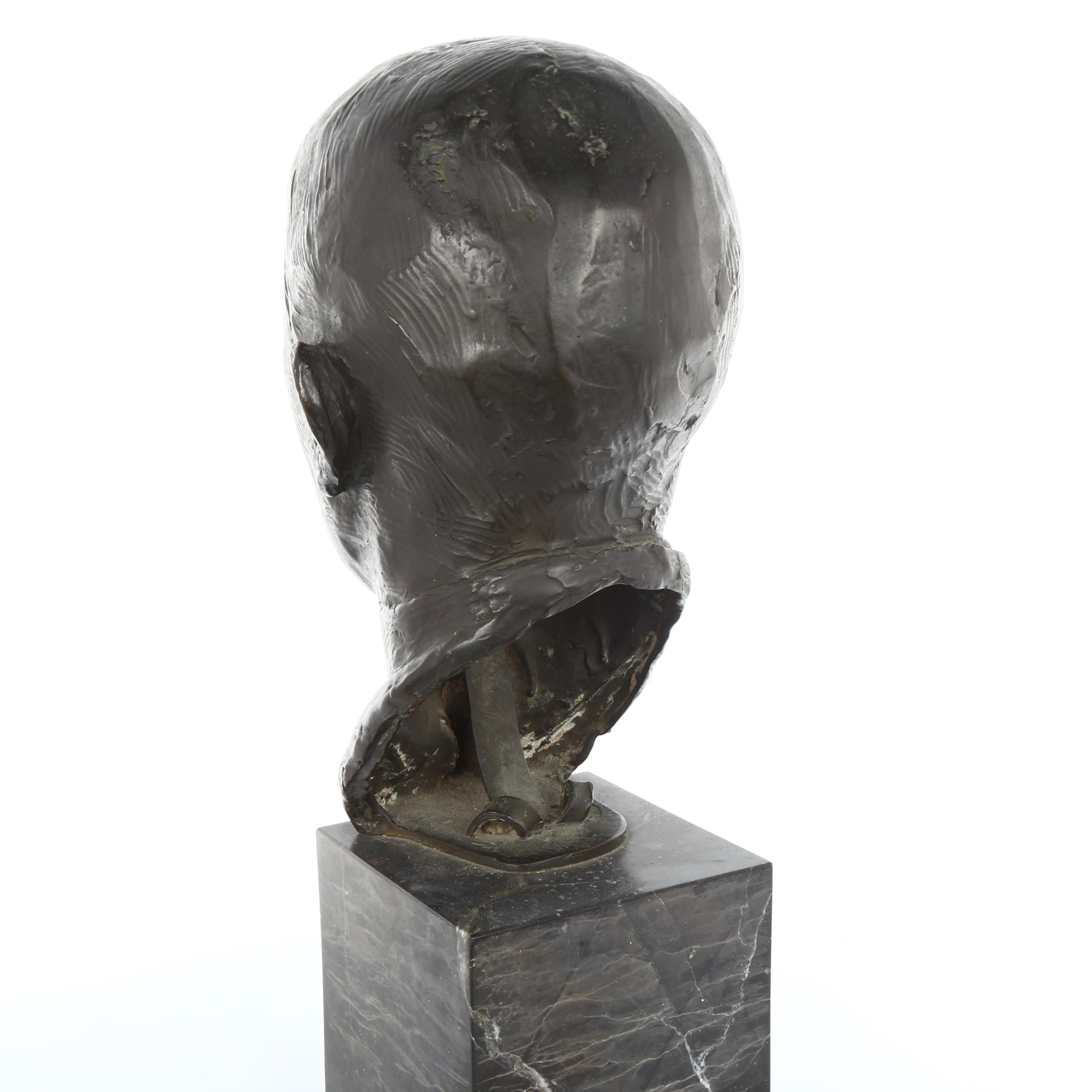 Jo Davidson (1883 - 1952), patinated bronze bust of James Murray Allison, 1913, recorded in - Bild 2 aus 3