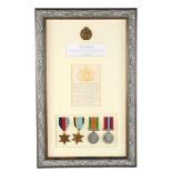 A group of 4 Second World War RAF medals, awarded to Pilot Officer William MacFarlane 142540, 61