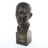 Jo Davidson (1883 - 1952), patinated bronze bust of James Murray Allison, 1913, recorded in