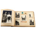 A German Second World War Period photograph album, including military subjects