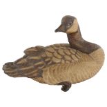 BARBARA LINLEY ADAMS for POOLE POTTERY - a large stoneware Canada goose, signed under base with