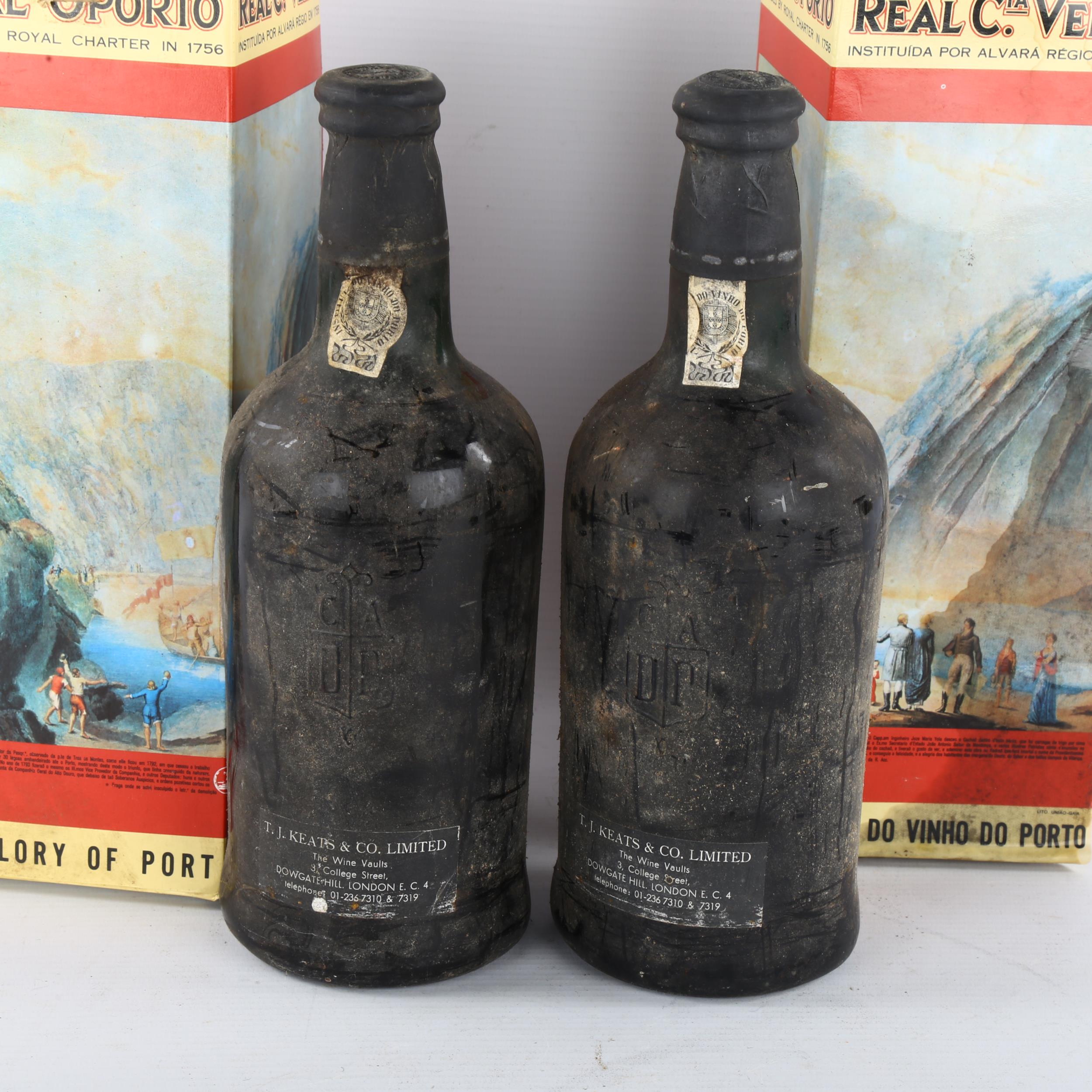 4 bottles of vintage port, 1967 Royal Oporto, 2 in original box Capsules intact, levels high - Image 3 of 3