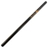 A Victorian hardwood policeman's truncheon/baton, gilded VR monogram and inscribed Lieut of