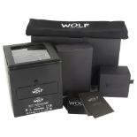 WOLF - a brand new Cub module 1.8 single watch winder, with all accessories, boxed (RRP £270) New