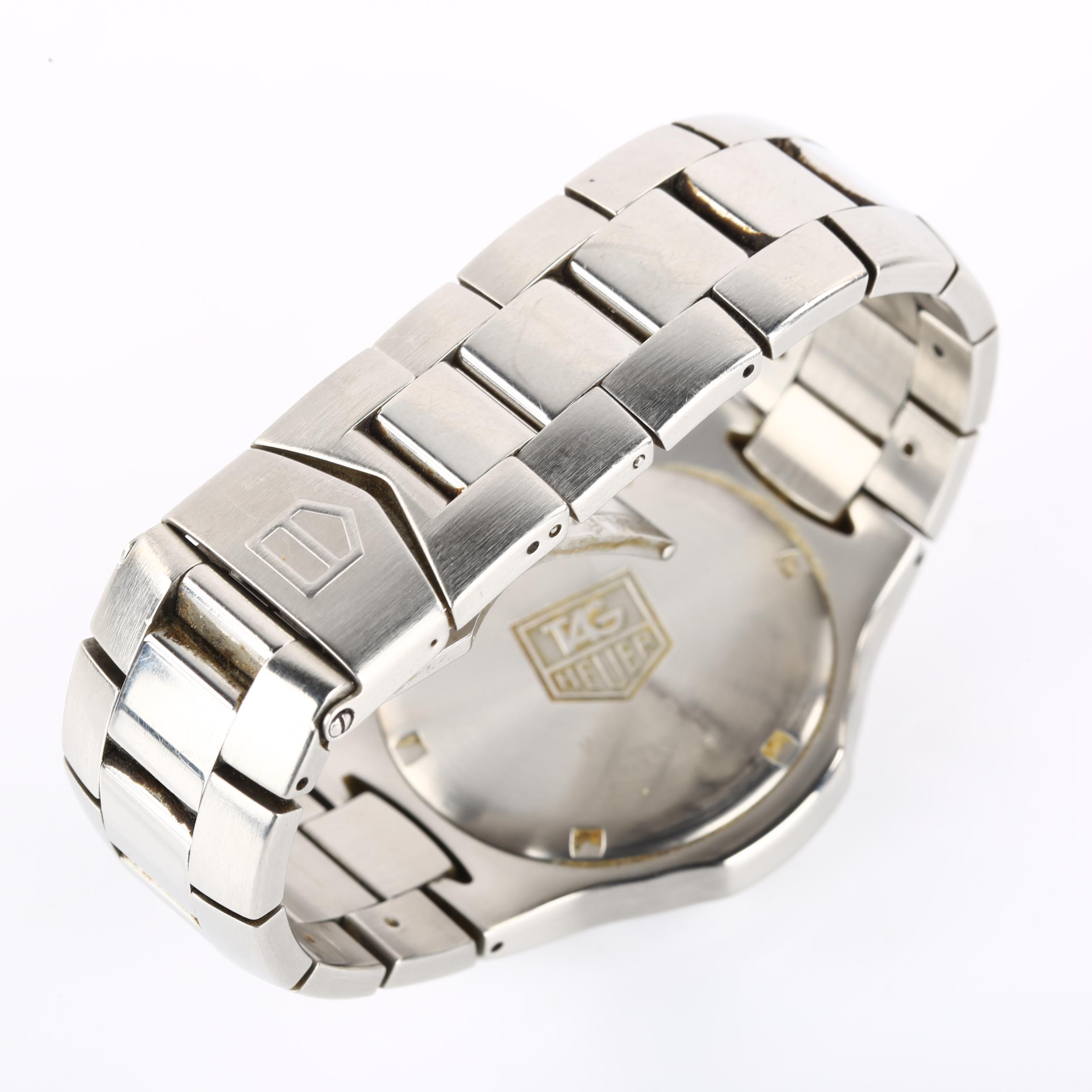 TAG HEUER - a stainless steel Kirium Professional 200M quartz bracelet watch, ref. WL1113-0, circa - Image 3 of 4