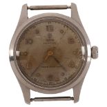 TUDOR - a Vintage stainless steel Oyster mechanical wristwatch head, ref. 4463, circa 1962, silver