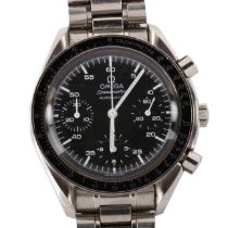 OMEGA - a stainless steel Speedmaster Reduced automatic chronograph bracelet watch, ref. 3510.50.00,