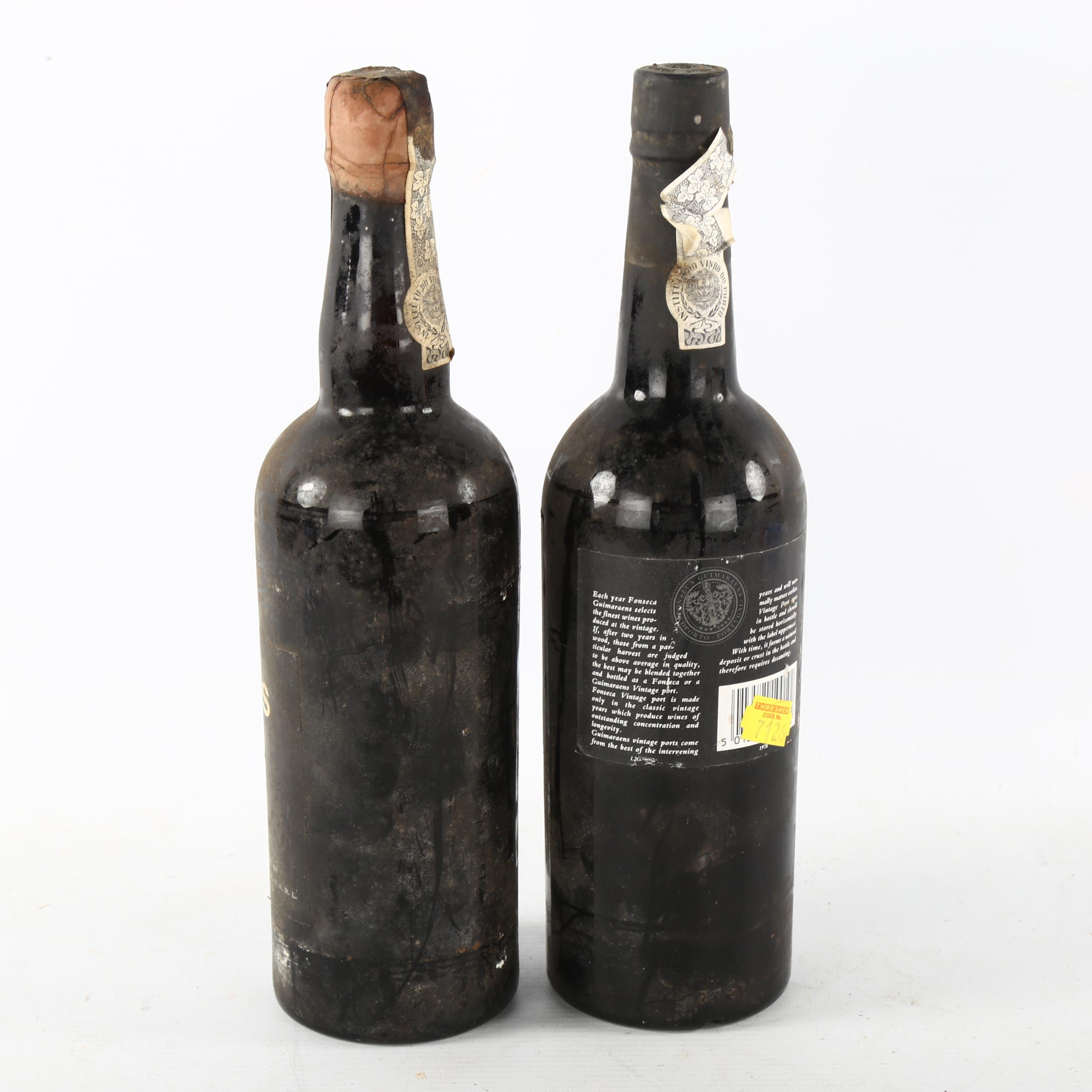 2 bottles of vintage port, Fonseca 1960, Fonseca Guimaraens 1978 levels to low neck 1960 - capsule - Image 3 of 3