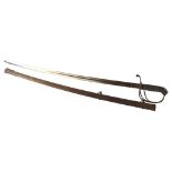 British 19th Century Scottish Volunteer Artillery Officer’s Sword, 1821 pattern, with scabbard,