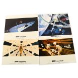 A set of 8 lobby cards, 2001 : A Space Odessey, MGM 1968 Good condition