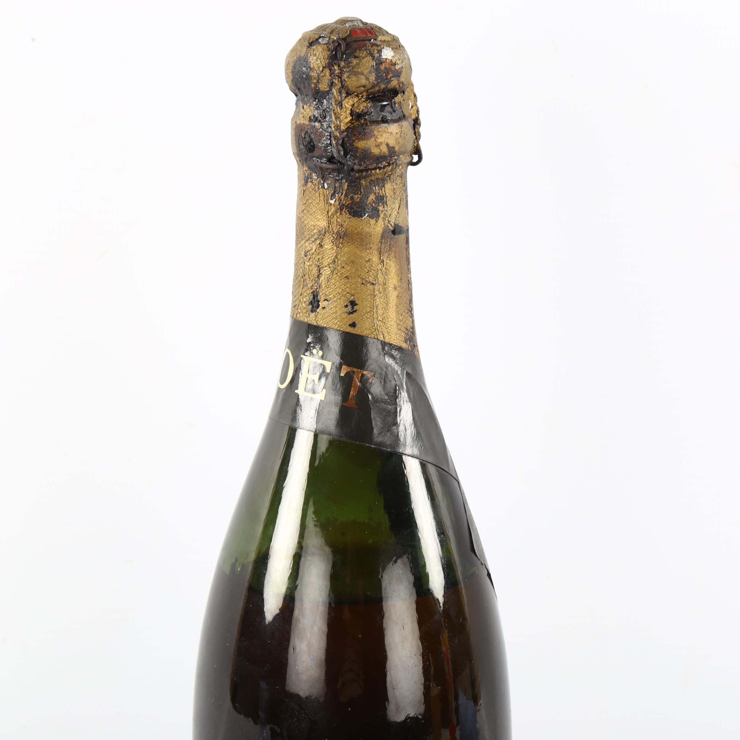 A bottle of Moet & Chandon 1914 Dry Imperial Champagne Capsule has deteriorated, level are to - Image 2 of 3