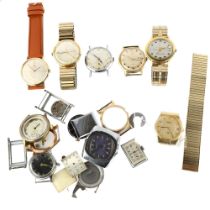 Various wristwatches, including Certina, Zodiac etc Lot sold as seen unless specific item(s)
