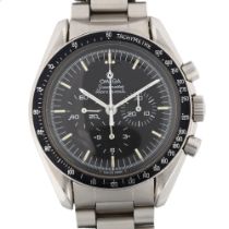 OMEGA - a stainless steel Speedmaster Professional mechanical bracelet watch, ref. ST 145.022, circa