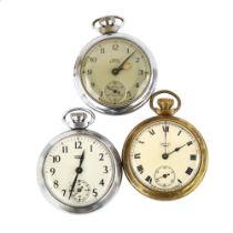 3 Smiths pocket watches (3) Lot sold as seen unless specific item(s) requested
