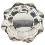 An American sterling silver lobed dish, by Watson Company, model no. B105, diameter 25cm, 13.6oz