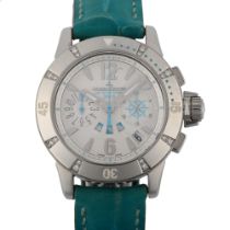 JAEGER LECOULTRE - a lady's stainless steel Master Compressor Diving Chronograph automatic