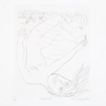 Eileen Cooper (born 1953), shipwreck, etching, signed in pencil, dated 1999, no. 1/45, plate 30cm