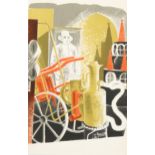 Eric Ravilious, lithograph, Fire Engineer, published 1938, 21cm x 14cm, mo