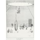 William Heath Robinson, 2 large format licenced edition lithographs, printed 1978 by Gerald