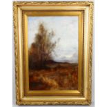 James Herbert Snell, Eventide, oil on canvas, signed, 76cm x 50cm, framed Very good clean condition,