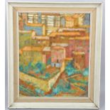 Jean Young (1914 - 1995), Italian town scene, oil on canvas, signed, 60cm x 50cm, framed Good