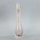 A 1950/60s' KOSTA waisted spiral twist vase, etched L4 1257 to base, height 25cm Good condition