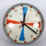 Weimar, an East German ship's clock, Made in GDR with maker's marks, diameter 19cm Good working