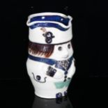 DOREEN MIDDELBOE for Royal Copenhagen, a Fajance Naval Officer vase, nr 304/3562, makers marks to