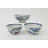 James Pennington, Liverpool, blue and white bowl, in the Profile bud pattern, circa 1770, 11.5cm