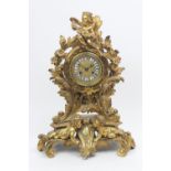 Good French gilt ormolu mantel clock, by Jean-Francois Deniere, Paris, second quarter 19th