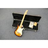 American Fender Stratocaster electric guitar, circa 1993-94, No. N380816, with Fender hard case