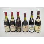 Vosne-Romanee, 1982, Marcel Amance, level lower neck (2 bts); also Chambertin Grand Cru, 1989,