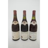 Brouilly, 1989, Joesph Drouhin, level upper neck; also Givry, 1987, and Fleurie, 1988, both Drouhin,