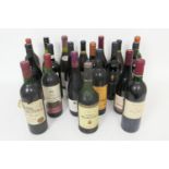 Mixed lot of predominantly red wine comprising Chateau Barreyres, 1988, Haut Medoc; Chateau Plagnac,