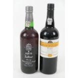 Pierre Laforest tawny port, 19% Vol, level lower neck; also Wine Society's Exhibition crusted