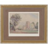 H Allen, early 20th Century, Shotwick Village, watercolour, signed, titled and dated 1929, 24.5cm