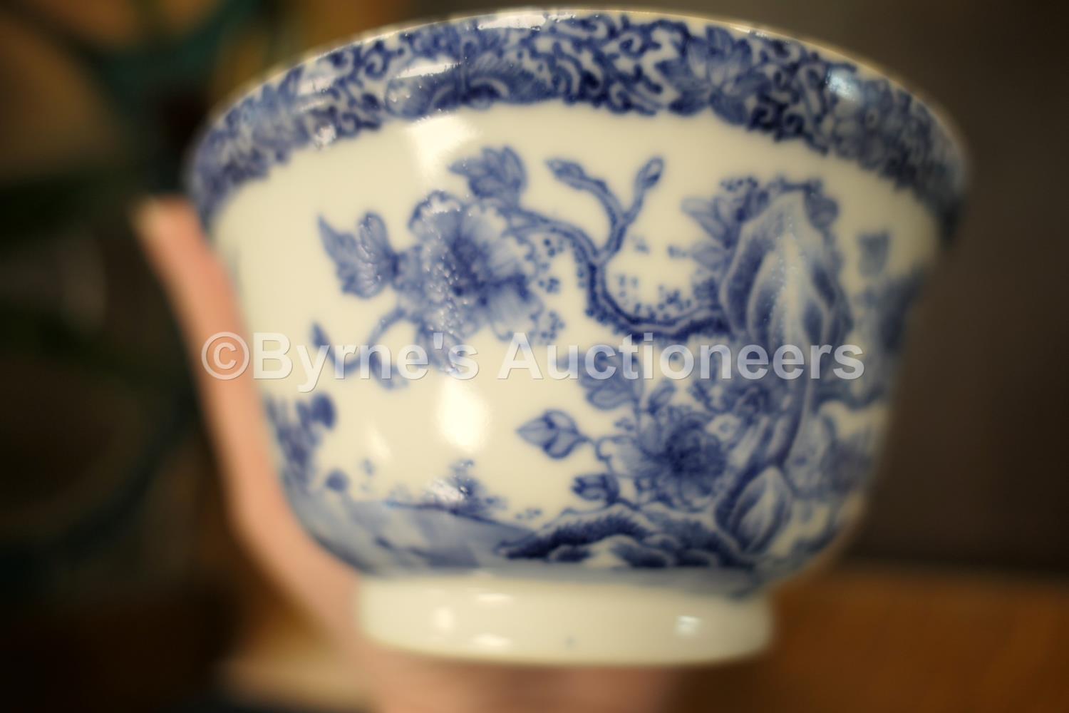 Chinese blue and white teapot and cover, early 19th Century (with damages), height 16.5cm; also a - Image 9 of 17