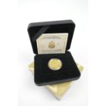 Canadian $200 gold proof coin, 1996, weighing 17.1355g of 22ct gold, boxed and with certificate