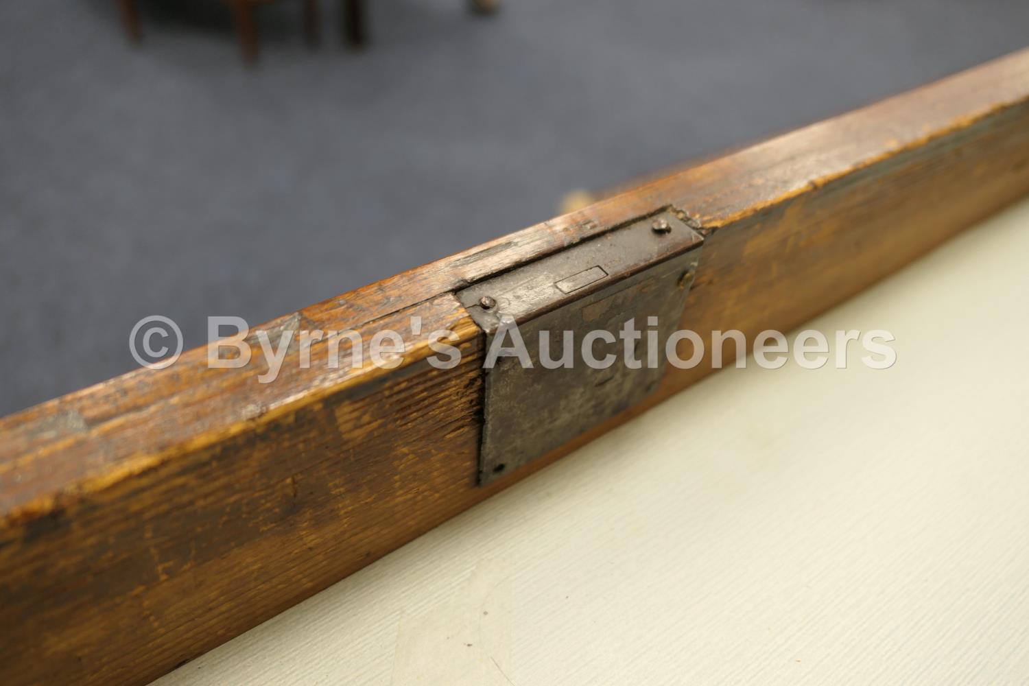 Walnut inlaid kneehole desk, 18th Century, quarter veneered top crossbanded and with ebony and - Image 4 of 23