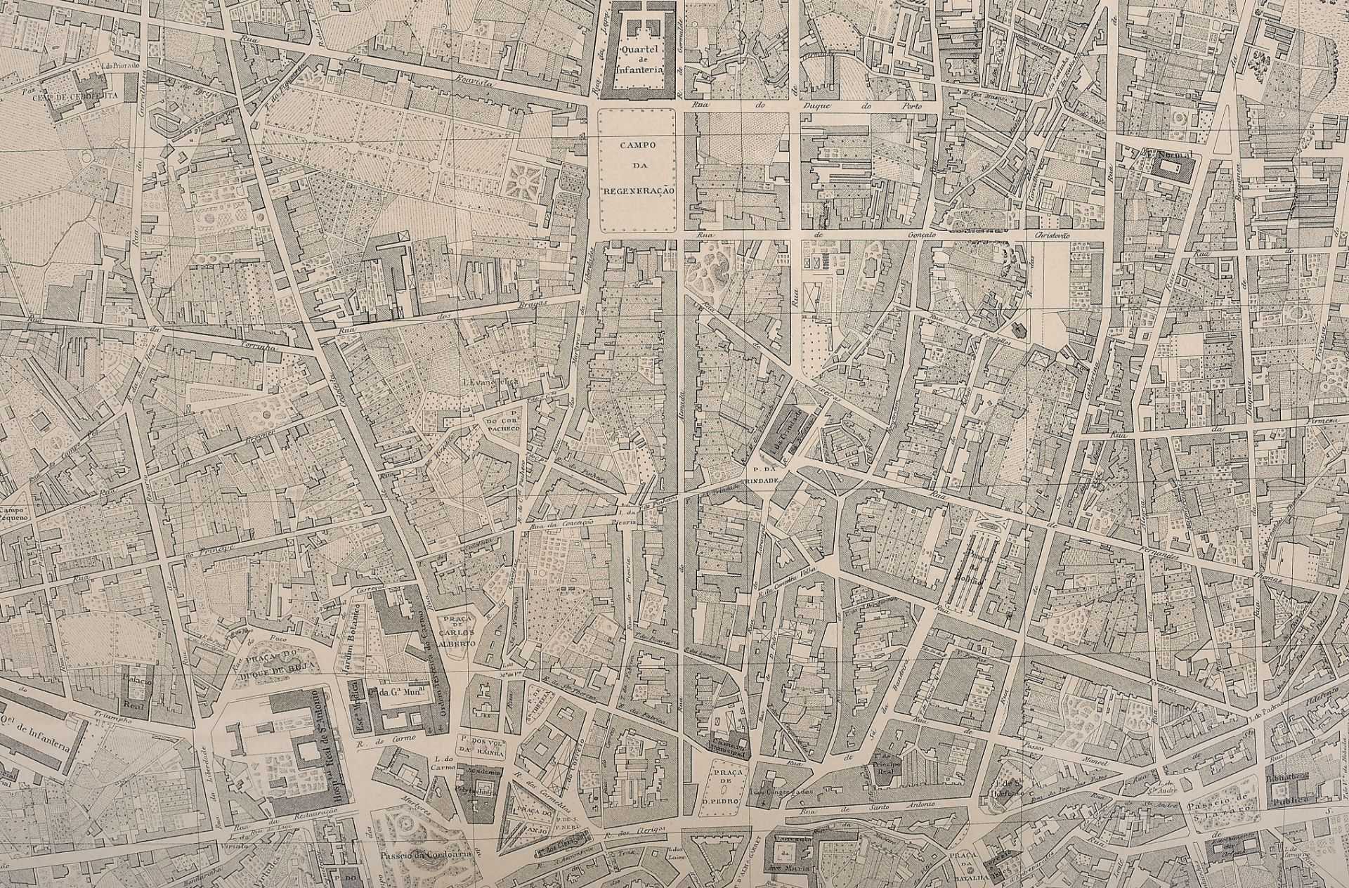 Topographic Map of the City of Oporto - Image 4 of 4