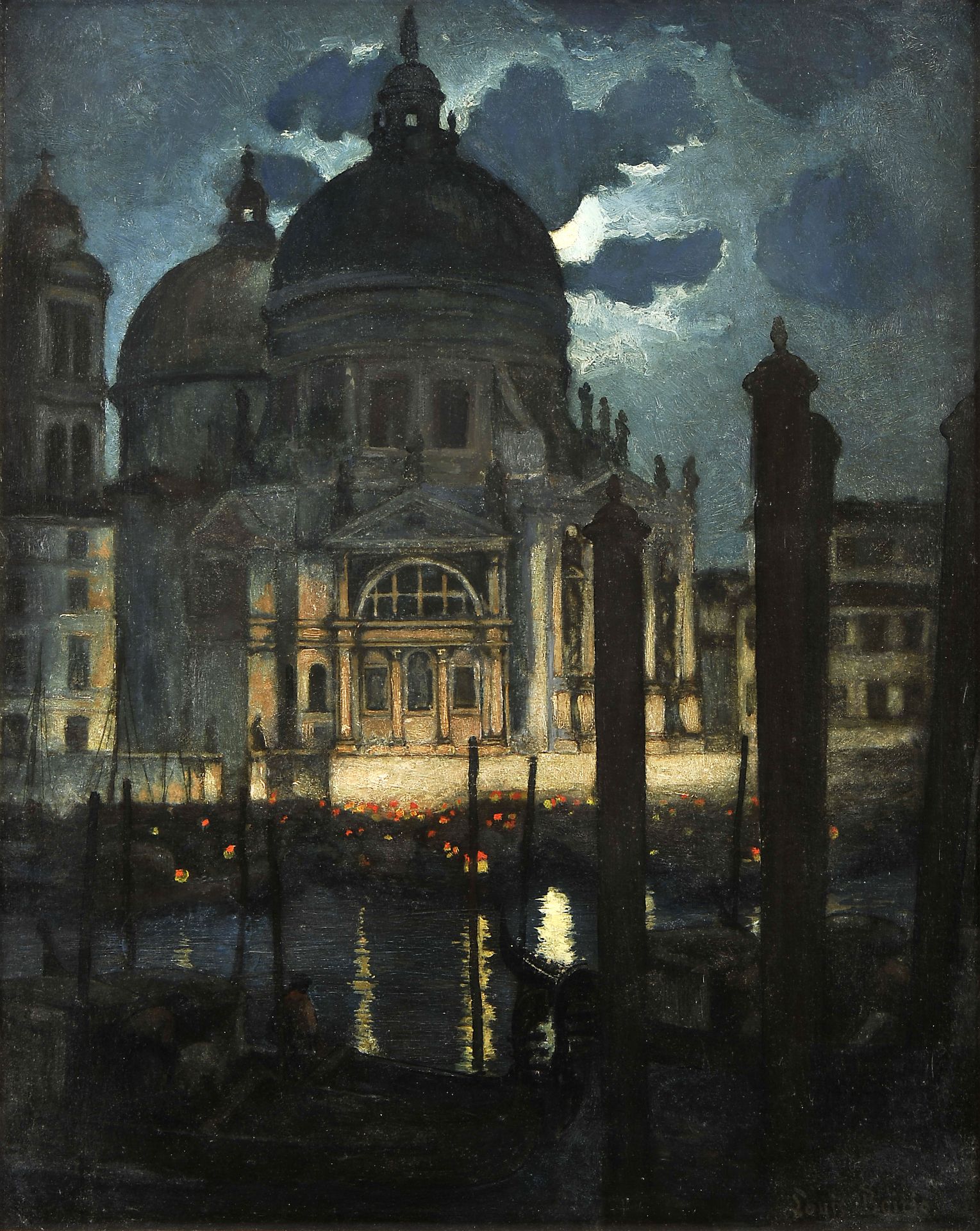 "Views from Venice - Church of Santa Maria della Salute and Bridge of Sighs" - Bild 2 aus 6