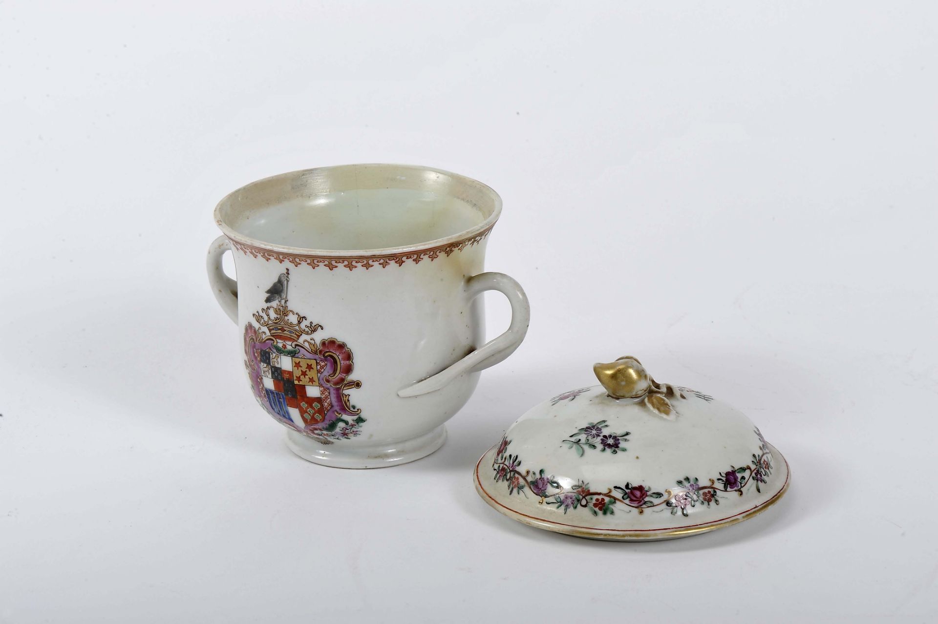 A sugar bowl with cover - Image 2 of 2