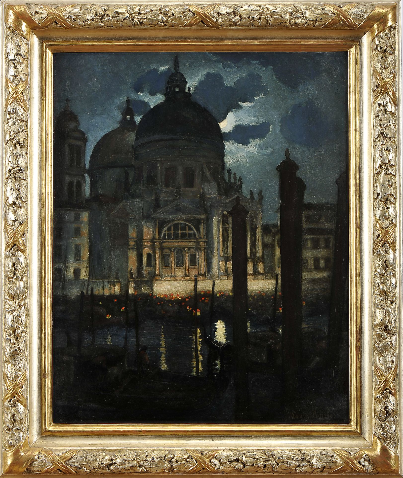 "Views from Venice - Church of Santa Maria della Salute and Bridge of Sighs"