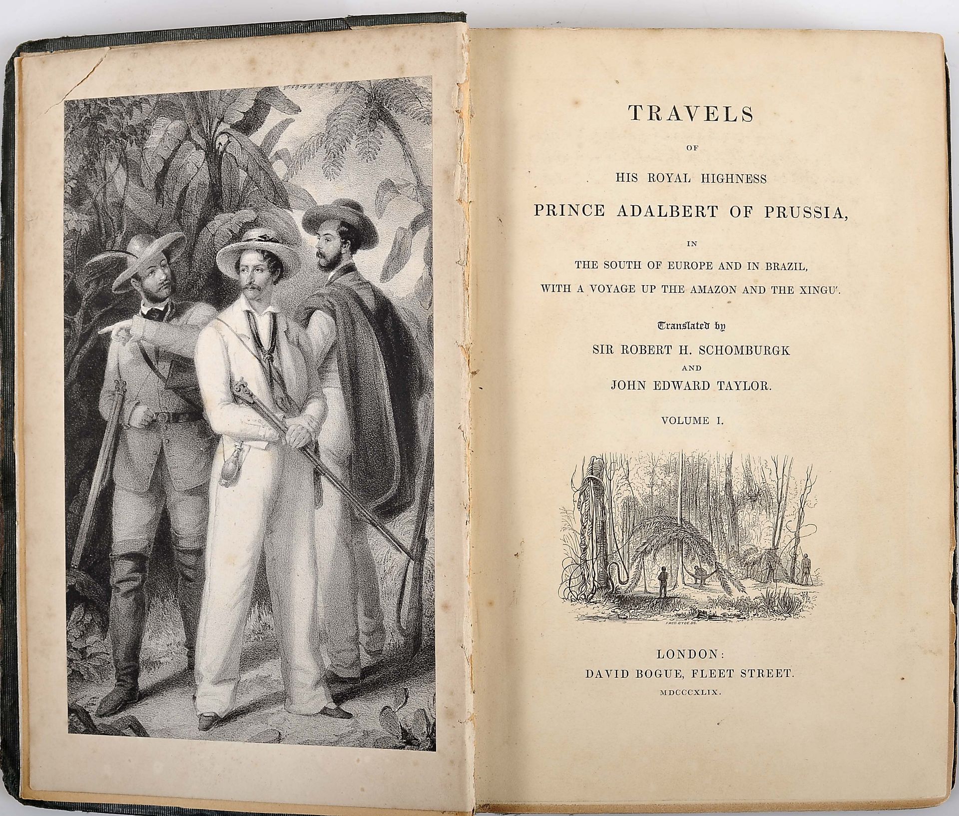 ADALBERT, Príncipe da Prússia.- Travels of His Royal Highness Prince Adalbert of Prussia, in the Sou